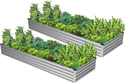 Galvanized Raised Garden Bed