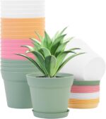 Plant Pots for Seedlings, 4 Inch, Pack of Twenty
