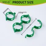 Plant Support Clips, 100 Pieces